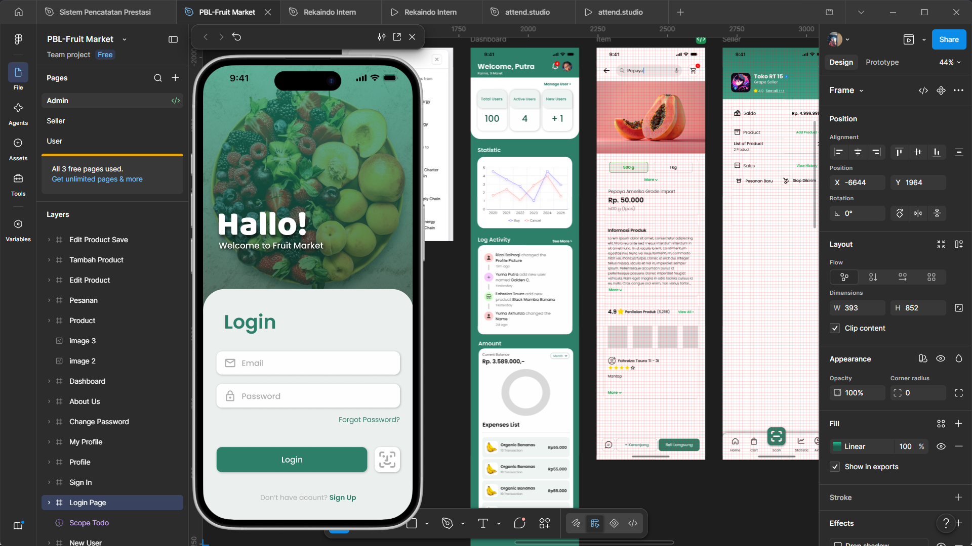 Fruit Marketplace